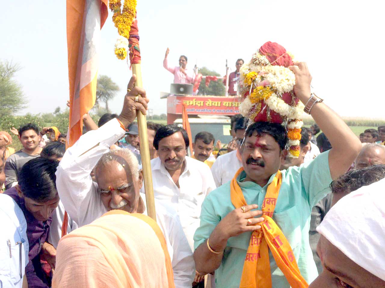 सर्वधर्म समभाव का प्रतीक बनी नर्मदा सेवा यात्रा