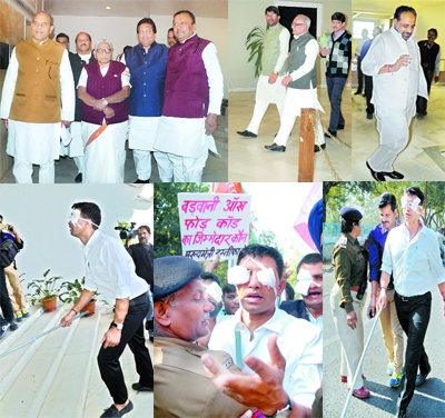 बिजली को लेकर कांग्रेस का विधानसभा में हंगामा किया सदन से वाकआउट