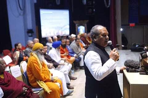 धर्म गुरुओं ने लद्दाख में लिया सर्वधर्म स्वच्छता एवं सद्भावना संकल्प